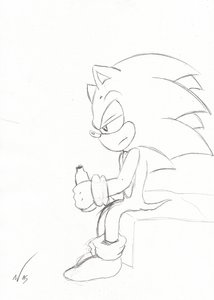 Sad Sonic by Daneben