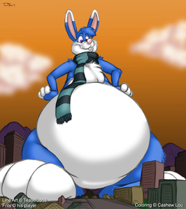 My City by Teaselbone, colored by me by CashewLou