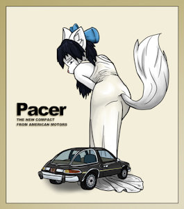 Pacer pinup. by Damnpinkcat