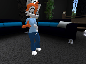 Secondlife Mobian Danny by bluewulv