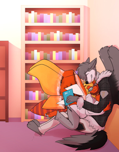 Literate hugs by Halo