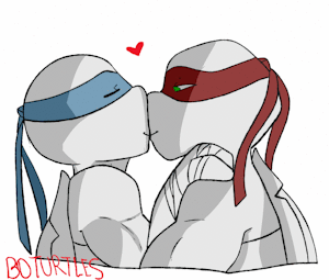 30daysOTP - Leaph - Day2 Kissing by BoTurtles