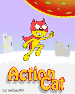 Action Cat by LanceITP