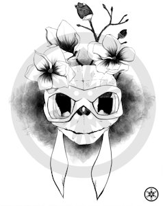 Leo Skull by Purfectpink