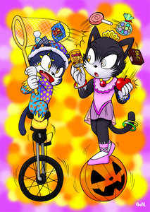 Trick and Treat !! by GON