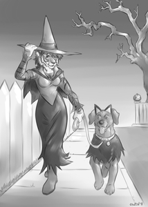 "Halloween" from FurPlanet's 'Holidays' by Vendetta