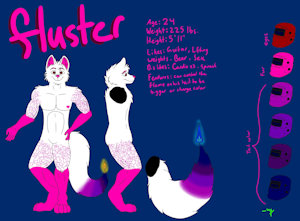 ref sheet for a good friend by TristanXalliver