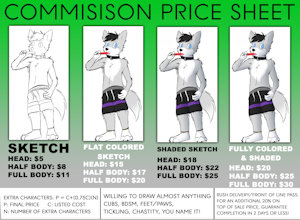 Commission Prices by GlacierWulf