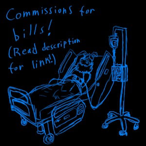 Commissions open for assistace with bills. Missed work. by Xelios