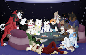 Evening with friends by GTHusky