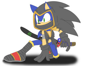 Sonic Ninja by AngelofHapiness