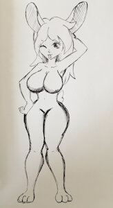 Naked posing(by pikapika212) by ZzBluSniper21zZ