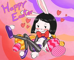 Elinor the Easter Bunny by SoulCentinel