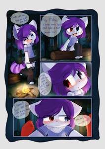 Night Sinking Page1 by clyndemoon