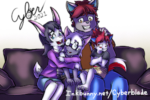 The Hunter Family Photo by Cyberblade