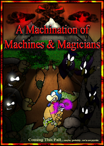 Comic Cover_A Machination of Machines & Magicians by ShadeKoopa