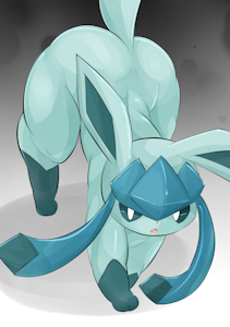 Glaceon butt by typegre