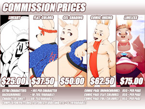 *NEW* COMMISSION PRICES by FunnyBox