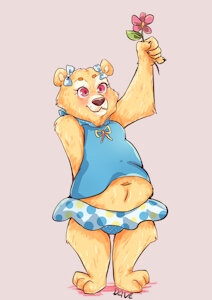 Bear cub commission by davete