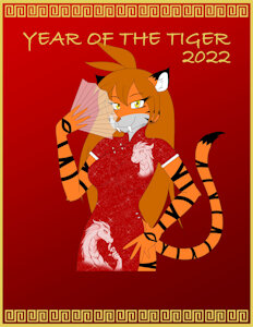 The Year of the Tiger with Flora Legacy by NezumiYuki