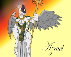 Azrael at Rest by Owlietomes
