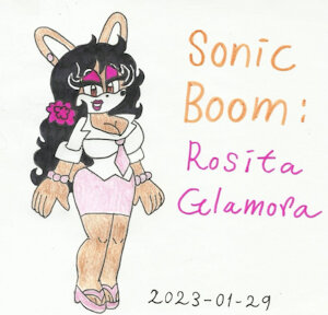 Sonic Boom: Rosita Glamora by KatarinaTheCat18