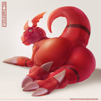 Red temptation by Anhes