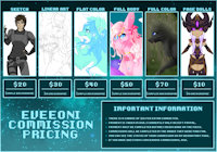 Commission Prices by Eveeoni