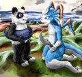 PawKnight and Niam! by PawKnight