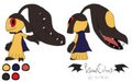 Amelia the Mawile ref by scaper12123