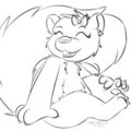 FREE TO COLOR : LITTLE RED PANDA GIRL by TheLittleShapeshifter