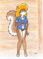 Higher resolution Pat Squirrel as drawn by Ted Sheppard by purryfur