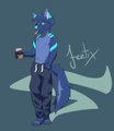 Jeetix with pudding by afoxens