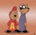 Classic Alvin and Simon by Nikonah