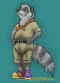 Super Soaker Soggy Scout (wet) by Stinkslinky by FoxWolfie