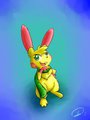Cheeky Bunny by kachimaru