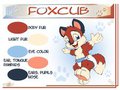Foxcub simple character sheet by foxcub