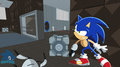 Sonic in Portal by Sonicth62