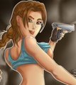 Lara Croft by Fuf