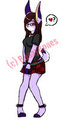 Lulu in a skirt! <3 by BunnyBones