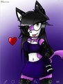 Jynx the cat by RainbowCupcakes