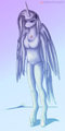 Celestia anthro by Bluenight01