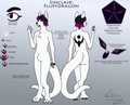 Sinclair: Fluffdragon (Character Sheet) by KitUlf