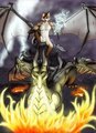 Drox and Dragon by Mjern