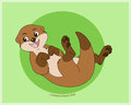 Silly Otter by kkitty23
