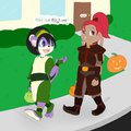 Trick or Treat! by CloudedFuture