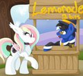 there's always bits in the lemonade stand by PearlyIridescence