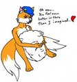 Tails eats Klonoa by Damienfox