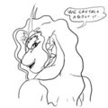 [Doodle] The Queen's available for talks.