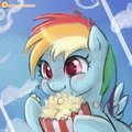 Popcorn Pone by lumineko